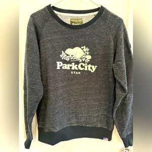 Roots Park City Utah sweatshirt, size S